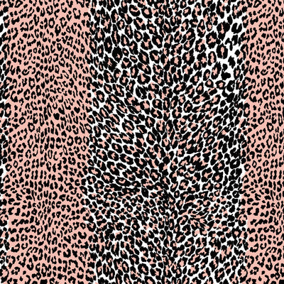 Samples and Purchasing available for Leopard - Rose Pink By Brunschwig & Fils | Madeleine Castaing |Animal/Insects Animal Skins Wallcovering Print at Designer Wallcoverings and Fabrics
