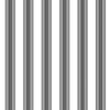 Rayure Lione - Grey By Brunschwig & Fils | Madeleine Castaing | Stripes Wallcovering Print