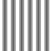 Samples and Purchasing available for Rayure Lione - Grey Grey By Brunschwig & Fils | Madeleine Castaing | Stripes Wallcovering Print at Designer Wallcoverings and Fabrics