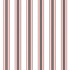 Rayure Lione - Rose Pink By Brunschwig & Fils | Madeleine Castaing | Stripes Wallcovering Print