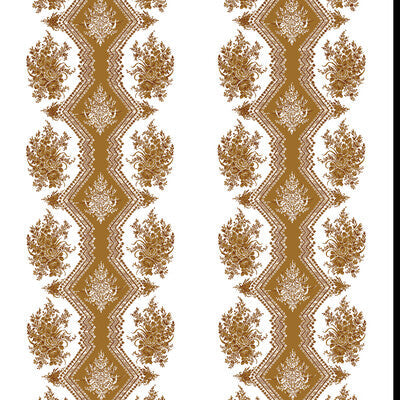 Coppelia - Tobacco Camel By Brunschwig & Fils | Madeleine Castaing | Botanical & Floral Wallcovering Print