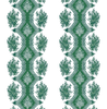 Coppelia - Emerald Green By Brunschwig & Fils | Madeleine Castaing | Botanical & Floral Wallcovering Print