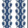 Samples and Purchasing available for Coppelia - Blue Blue By Brunschwig & Fils | Madeleine Castaing | Botanical & Floral Wallcovering Print at Designer Wallcoverings and Fabrics