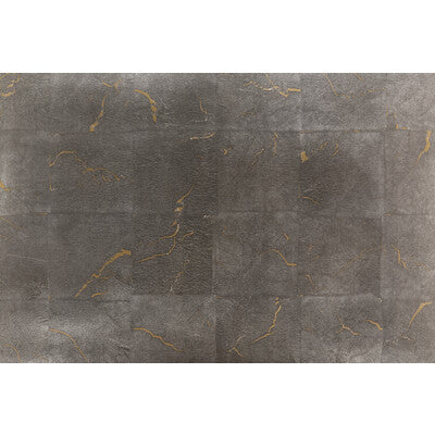 Samples and Purchasing available for Etsu - Silver Gold Silver By Brunschwig & Fils |  |Metallic Modern Wallcovering  at Designer Wallcoverings and Fabrics