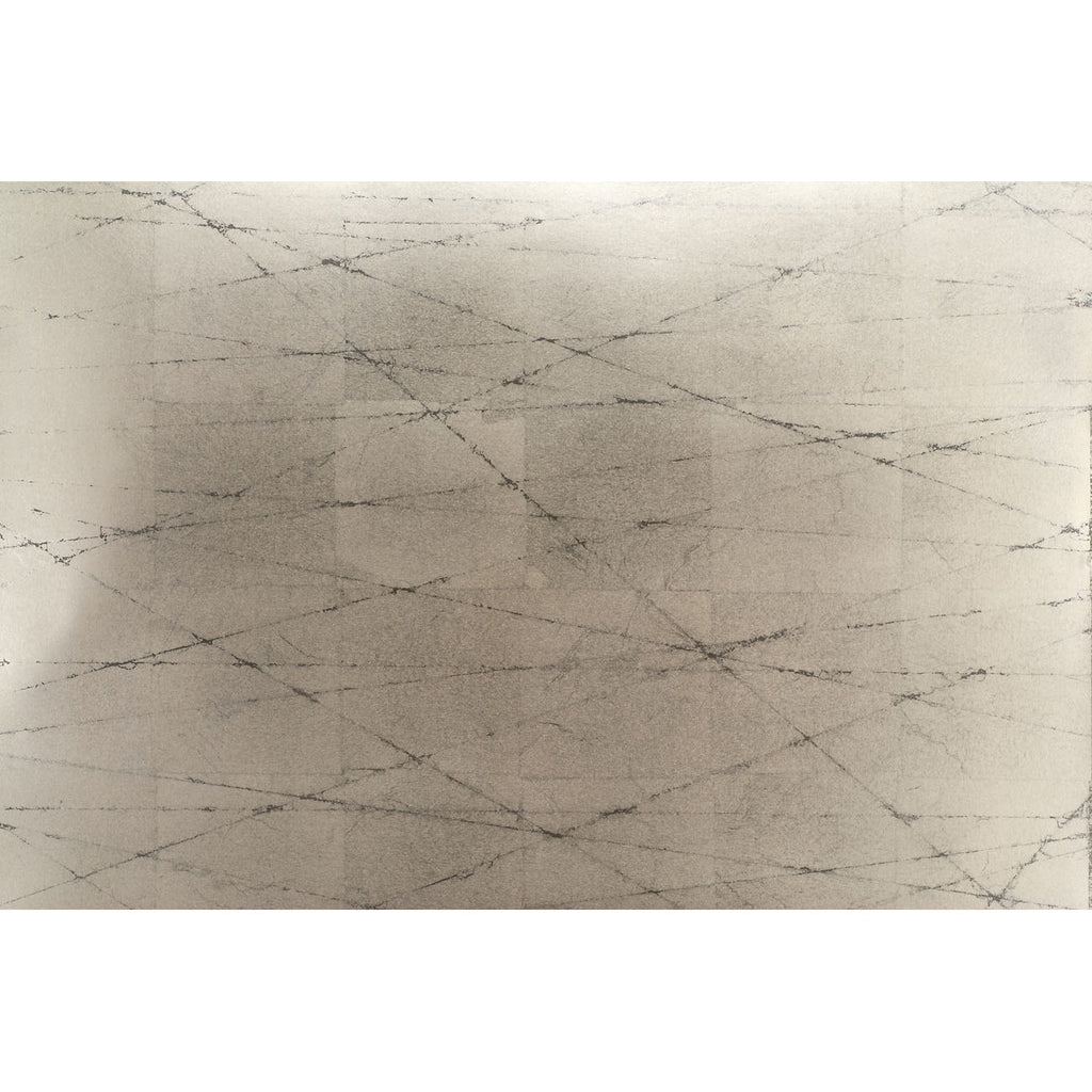 Satoru - Pewter Silver By Brunschwig & Fils | Metallic Modern Wallcovering