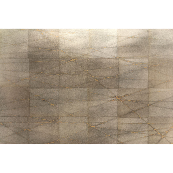Satoru - Silver Gold Silver By Brunschwig & Fils | Metallic Modern Wallcovering