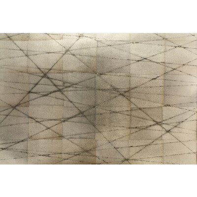 Satoru - Silver Black Silver By Brunschwig & Fils |  |Metallic Modern Wallcovering