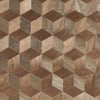 Samples and Purchasing available for Seki - Sepia Brown By Brunschwig & Fils |  |Modern  Wallcovering  at Designer Wallcoverings and Fabrics