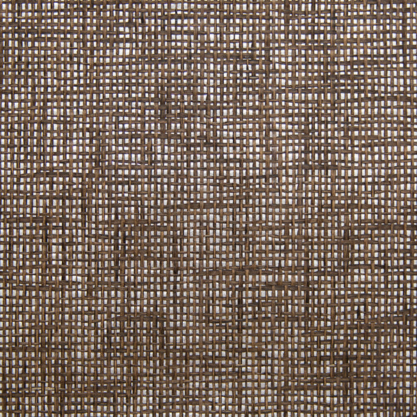 Ino - Brown Silver Brown By Brunschwig & Fils | Solid Wallcovering Grasscloth
