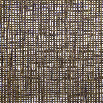 Ino - Brown Silver Brown By Brunschwig & Fils |  |Solid  Wallcovering Grasscloth