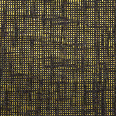 Ino - Black Gold Brown By Brunschwig & Fils |  |Solid  Wallcovering Grasscloth