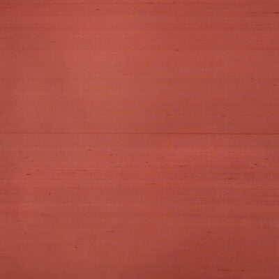 Seijun - Coral Red By Brunschwig & Fils |  |Solid Texture Wallcovering Silk