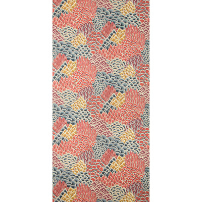 Samples and Purchasing available for Katibi - Multi Multi By Brunschwig & Fils | Grand Bazaar Wallpapers |Botanical & Floral Global Wallcovering Print at Designer Wallcoverings and Fabrics