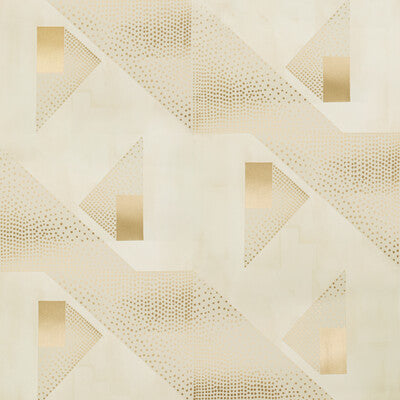Le Tonnerre - Beige By Brunschwig & Fils | Les Ensembliers Wallcoverings |Modern Geometric