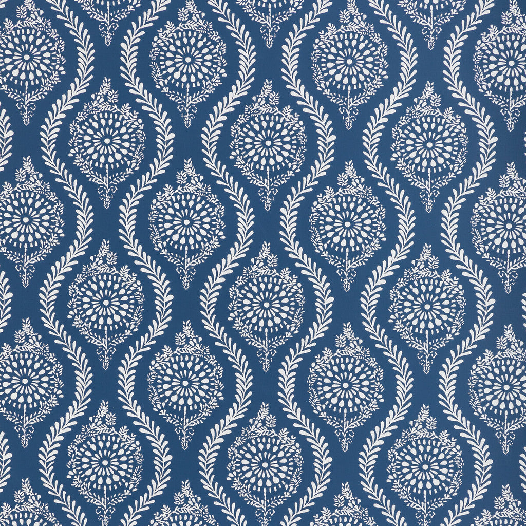 Samples and Purchasing available for Marindol - Blue Blue By Brunschwig & Fils | Manoir Wallpapers | Paisley Wallcovering Print at Designer Wallcoverings and Fabrics