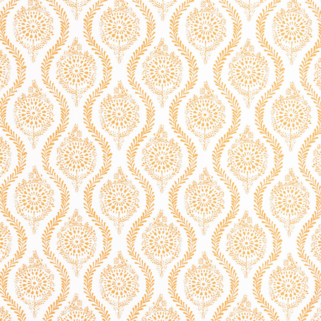 Samples and Purchasing available for Marindol Ii - Canary Yellow By Brunschwig & Fils | Manoir Wallpapers | Paisley Wallcovering Print at Designer Wallcoverings and Fabrics