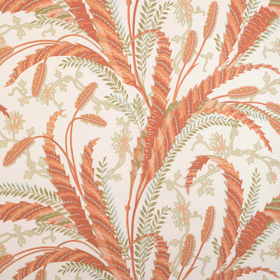 Samples and Purchasing available for Vernay - Apricot White By Brunschwig & Fils | Cadenet Wallpapers | Botanical & Floral Wallcovering Print at Designer Wallcoverings and Fabrics
