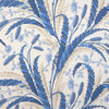 Samples and Purchasing available for Vernay - Blue White By Brunschwig & Fils | Cadenet Wallpapers | Botanical & Floral Wallcovering Print at Designer Wallcoverings and Fabrics