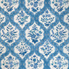 Samples and Purchasing available for Ventoux - Sky/Blue White By Brunschwig & Fils | Cadenet Wallpapers |Botanical & Floral Damask Wallcovering Print at Designer Wallcoverings and Fabrics