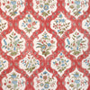 Samples and Purchasing available for Ventoux - Red/Blue White By Brunschwig & Fils | Cadenet Wallpapers |Botanical & Floral Damask Wallcovering Print at Designer Wallcoverings and Fabrics