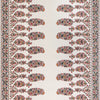 Visan - Teal/Rose White By Brunschwig & Fils | Cadenet Wallcoverings | Paisley Wallcovering Print