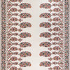 Samples and Purchasing available for Visan - Teal/Rose White By Brunschwig & Fils | Cadenet Wallpapers | Paisley Wallcovering Print at Designer Wallcoverings and Fabrics