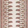 Visan - Rose/Leaf White By Brunschwig & Fils | Cadenet Wallcoverings | Paisley Wallcovering Print