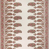 Samples and Purchasing available for Visan - Rose/Leaf White By Brunschwig & Fils | Cadenet Wallpapers | Paisley Wallcovering Print at Designer Wallcoverings and Fabrics