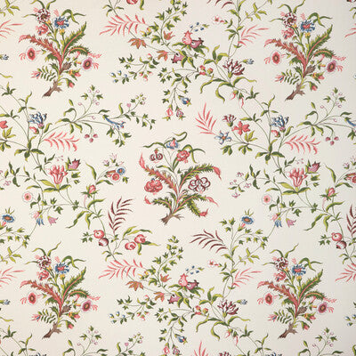 Chancay - Beige/Multi Ivory By Brunschwig & Fils | Cadenet Wallcoverings | Botanical & Floral Wallcovering Print