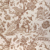 Samples and Purchasing available for Marcel - Brown White By Brunschwig & Fils | Cadenet Wallpapers |Chinoiserie Toile Wallcovering Print at Designer Wallcoverings and Fabrics