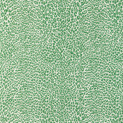 Petit Leopard - Emerald Green By Brunschwig & Fils | Madeleine Castaing Wallcoverings |Animal/Insects Animal Skins Wallcovering Print