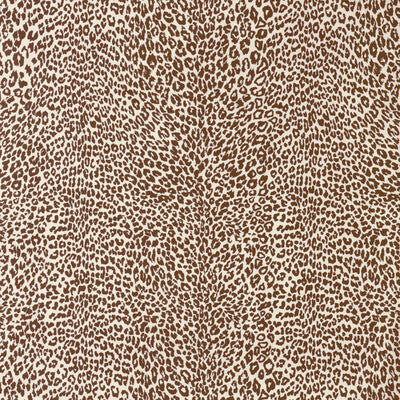 Petit Leopard - Chocolate Brown By Brunschwig & Fils | Madeleine Castaing Wallcoverings |Animal/Insects Animal Skins Wallcovering Print