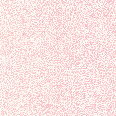 Petit Leopard - Rose Pink By Brunschwig & Fils | Madeleine Castaing Wallcoverings |Animal/Insects Animal Skins Wallcovering Print