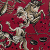 Samples and Purchasing available for Cosmique - Ruby Red By Brunschwig & Fils | Celeste Wallcovering |Animal/Insects Novelty Wallcovering Print at Designer Wallcoverings and Fabrics