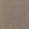 Samples and Purchasing available for Timbre - Beige Beige By Brunschwig & Fils | Celeste Wallcovering |Modern Metallic Wallcovering Print at Designer Wallcoverings and Fabrics