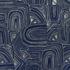 Samples and Purchasing available for Timbre - Lapis Blue By Brunschwig & Fils | Celeste Wallcovering |Modern Metallic Wallcovering Print at Designer Wallcoverings and Fabrics