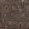 Samples and Purchasing available for Timbre - Ebony Black By Brunschwig & Fils | Celeste Wallcovering |Modern Metallic Wallcovering Print at Designer Wallcoverings and Fabrics