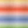 Samples and Purchasing available for Mirage - Multi Multi By Brunschwig & Fils | Celeste Wallcovering | Stripes Wallcovering Murals / Panels at Designer Wallcoverings and Fabrics