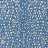 Samples and Purchasing available for Les Touches Reverse - Blue Blue By Brunschwig & Fils | La Menagerie Wallcovering | Animal Skins Wallcovering Print at Designer Wallcoverings and Fabrics