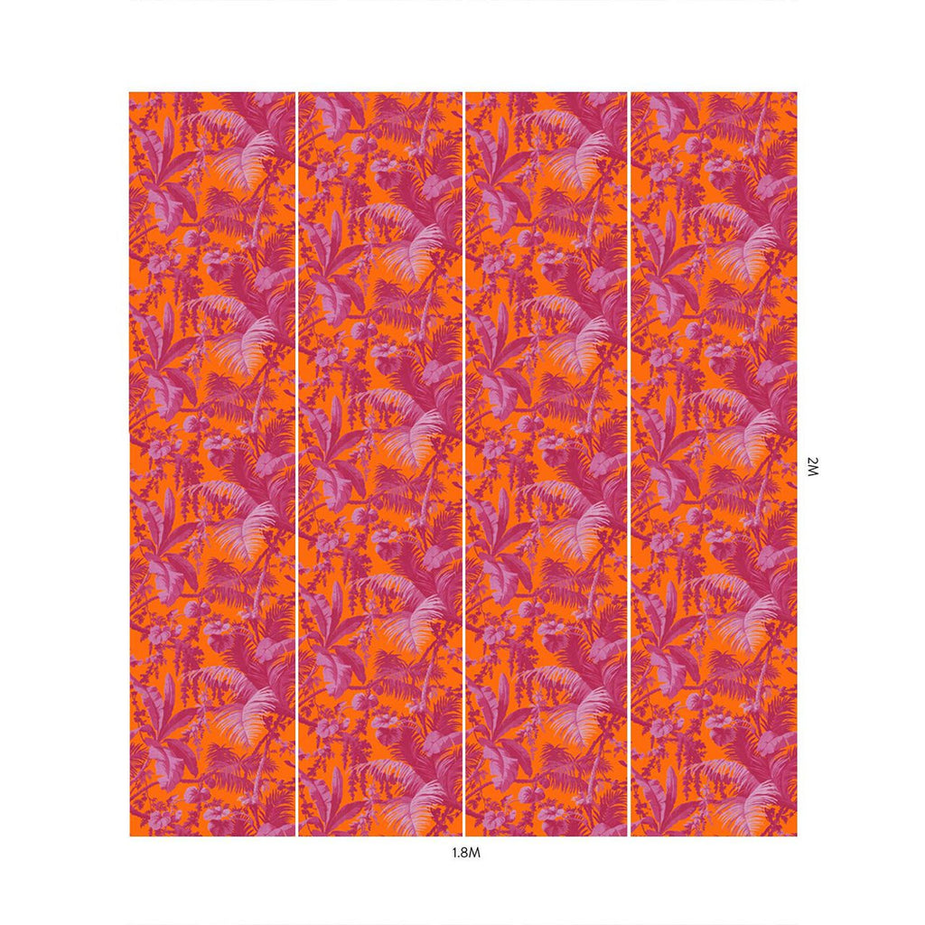 Pampas Tangerine & Azalea, Sample