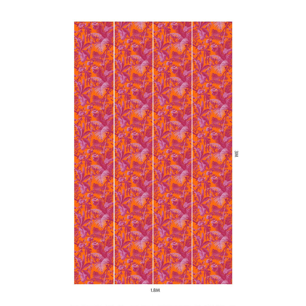 Pampas Tangerine & Azalea, Sample