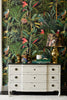 Parrots Of Brasil Anthracite Wallpaper | Mind The Gap