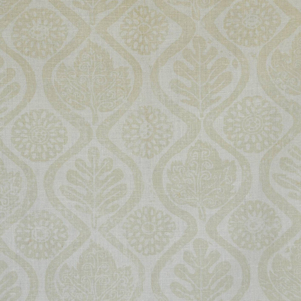 Samples and Purchasing available for Oakleaves - Beige White By Lee Jofa | Blithfield |Botanical & Floral Modern Wallcovering Print at Designer Wallcoverings and Fabrics