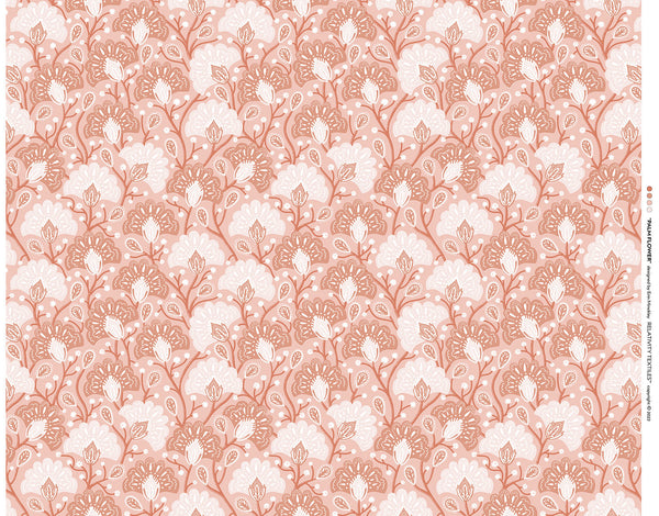 Fan Flower Fabric | Phillipe Romano Screen Prints