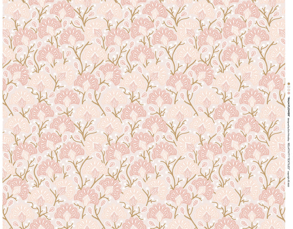 Fan Flower Fabric | Phillipe Romano Screen Prints