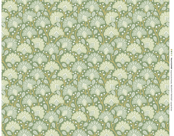 Fan Flower Fabric | Phillipe Romano Screen Prints
