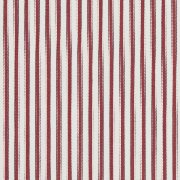 Sherborne Ticking - Red Red By Baker Lifestyle | Bridport |Stripes  Multipurpose