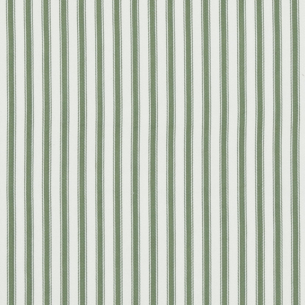 Samples and Purchasing available for Sherborne Ticking - Green Green By Baker Lifestyle | Bridport |Stripes  Multipurpose  at Designer Wallcoverings and Fabrics