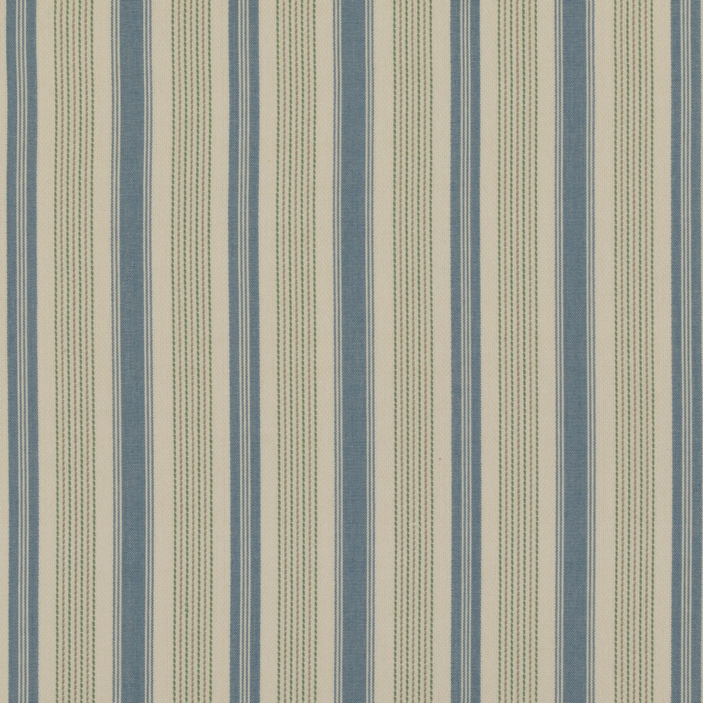 Purbeck Stripe - Blue/Green Blue By Baker Lifestyle | Bridport |Stripes  Multipurpose