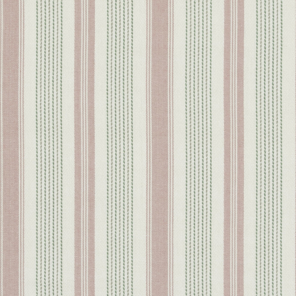 Samples and Purchasing available for Purbeck Stripe - Pink/Green Pink By Baker Lifestyle | Bridport |Stripes  Multipurpose  at Designer Wallcoverings and Fabrics